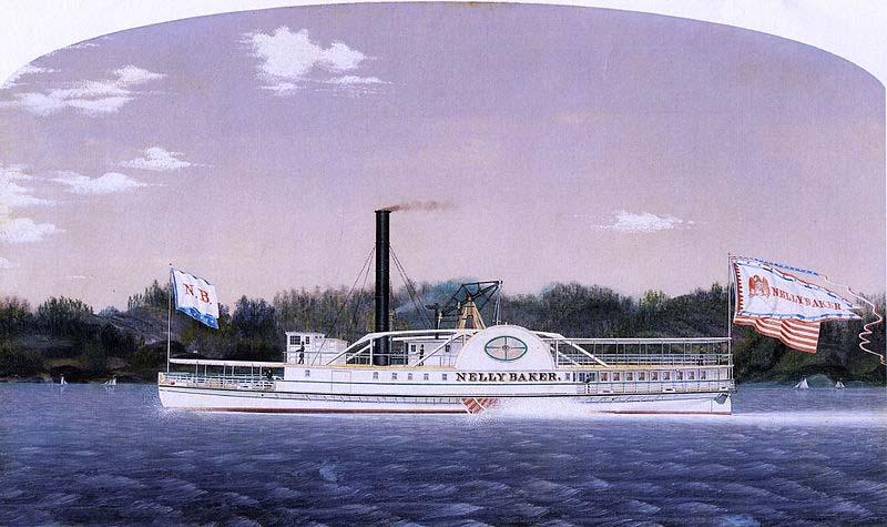  Nelly Baker, New England steamboat built 1855
